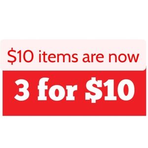 3/$10 Sale - Till End of November 2023